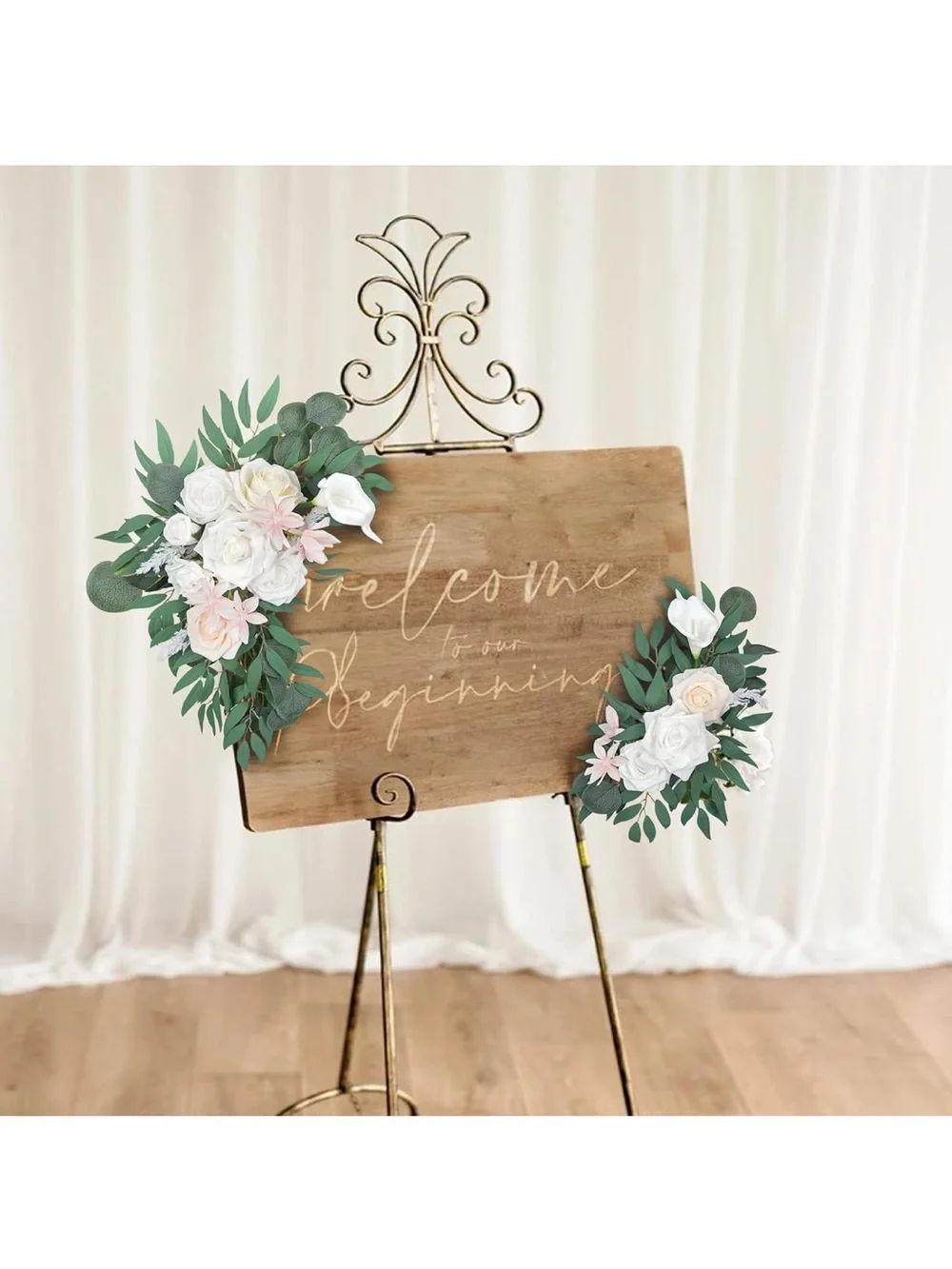 White Floral Accents